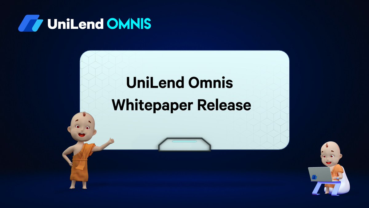 1/ UniLend OMNIS Whitepaper is now Live!🎉

🚀The Whitepaper will highlight the latest version of our protocol, #UniLendOmnis, which brings the dual asset pools for lending &amp; borrowing with price feed oracles and gas optimization.

📑 Check out Whitepaper: unilend.gitbook.io/unilend-financ…