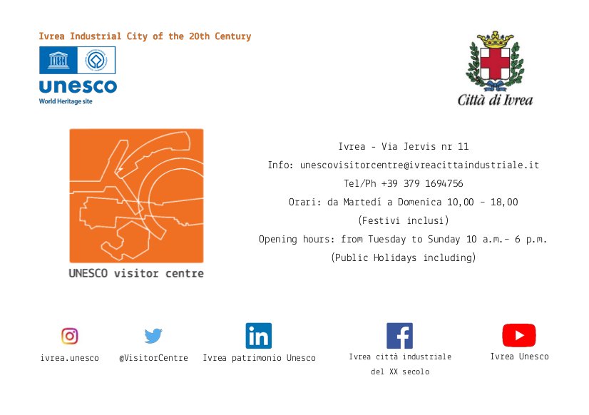Visitor Centre Unesco Ivrea (@visitorcentre) on Twitter photo 