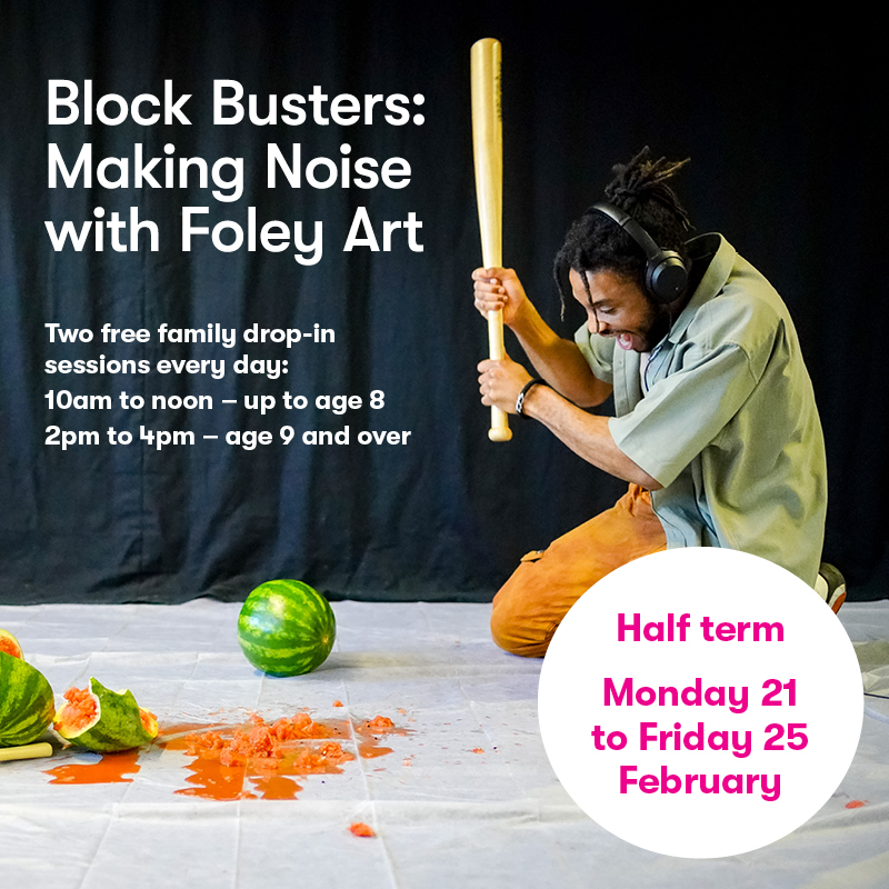 Looking for somewhere exciting to take the children at #FebruaryHalfTerm?

How about if you discovered a free drop-in workshop, mad enough to appeal to all ages, even tricky teens? 

We have the answer here at The Spring! 

thespring.co.uk/whats-on/block…

#playartist #thespringhavant