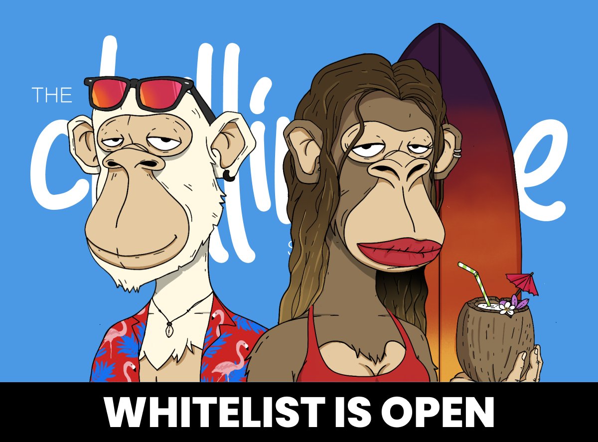 Chillin' Ape Surf Club tweet media
