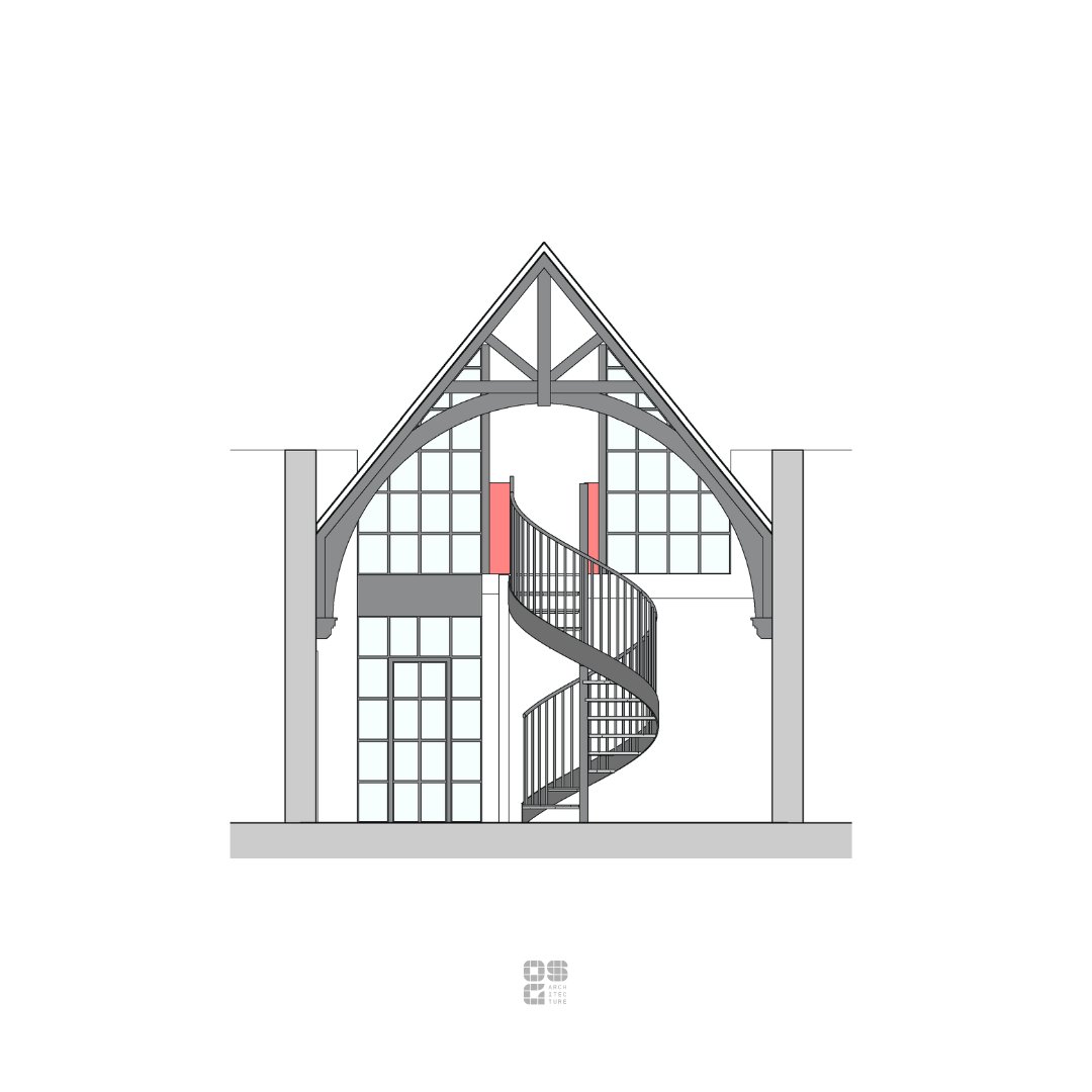OSGarchitecture's tweet photo. This client wanted to utilise the vaulted roof space in their home - a converted school - to create a new home office. The addition of a mezzanine space within the roof void creates a perfect office!
#homeoffice #workingfromhome #design
#amazingspace #designfeatures #architecture https://t.co/i5bFRXBClw