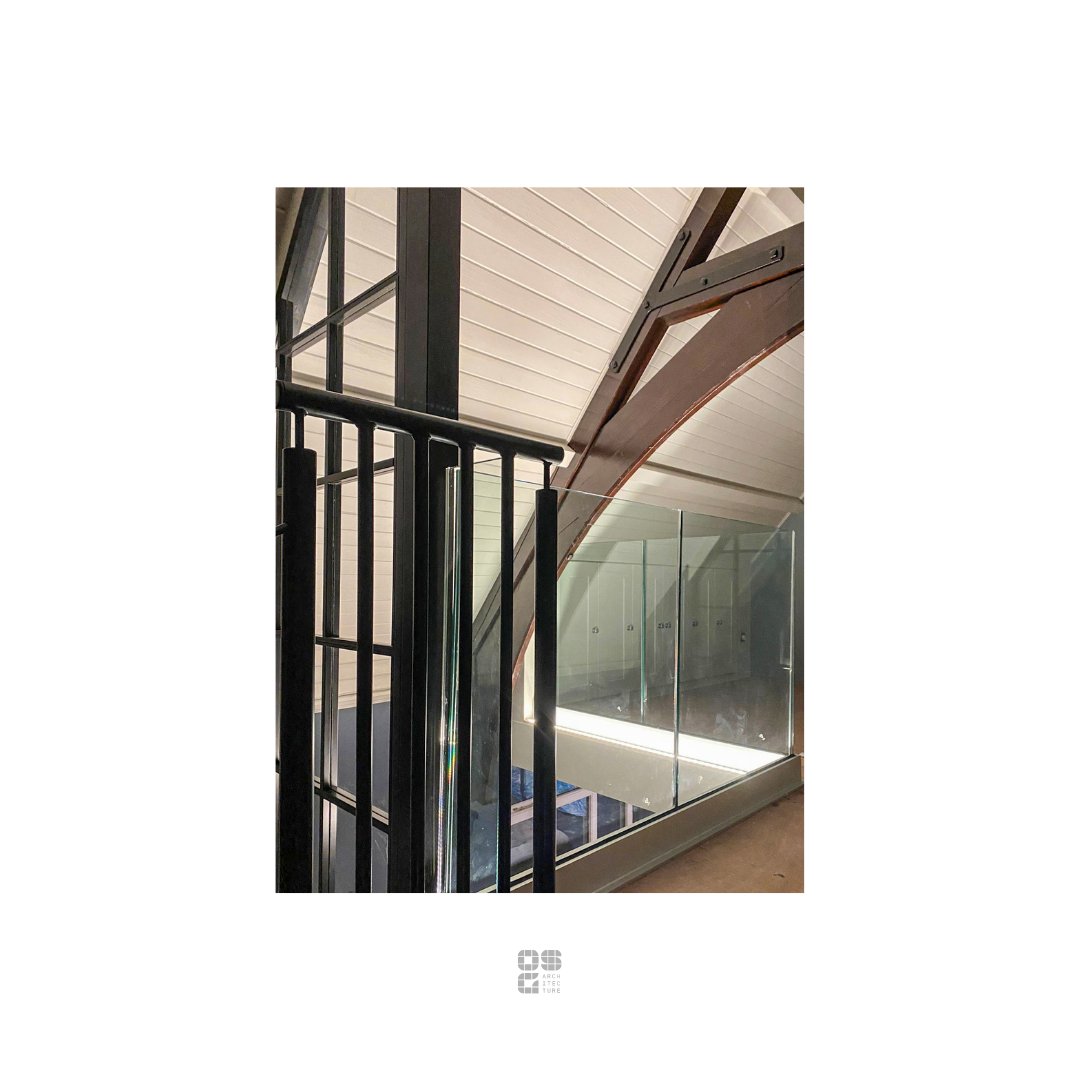 OSGarchitecture's tweet photo. This client wanted to utilise the vaulted roof space in their home - a converted school - to create a new home office. The addition of a mezzanine space within the roof void creates a perfect office!
#homeoffice #workingfromhome #design
#amazingspace #designfeatures #architecture https://t.co/i5bFRXBClw