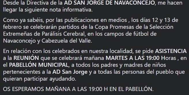 A.D. San Jorge de Navaconcejo tweet media