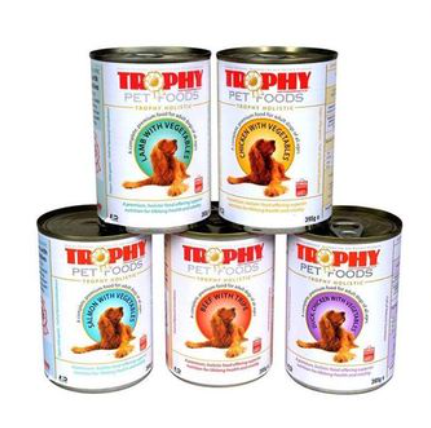 pet_trophy's tweet photo. Trophy Premium Holistic Wet Dog Food:
A delicious, natural and complete wet dog food made with freshly prepared cuts of meat, loads of vegetables and fruits.
The food is grain-free, offering superior, natural nutrition: ideal for dogs with sensitivities. https://t.co/oREaMVX4du