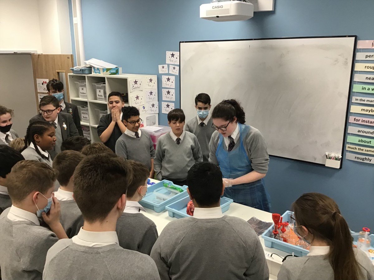 LCHLeadership21's tweet photo. Our Science ambassadors have been leading science club showing our students how to dissect the lungs and how our lungs function! What a fantastic bunch of students leading on this! #leadership #scienceambassadors https://t.co/RI3elEW8xH