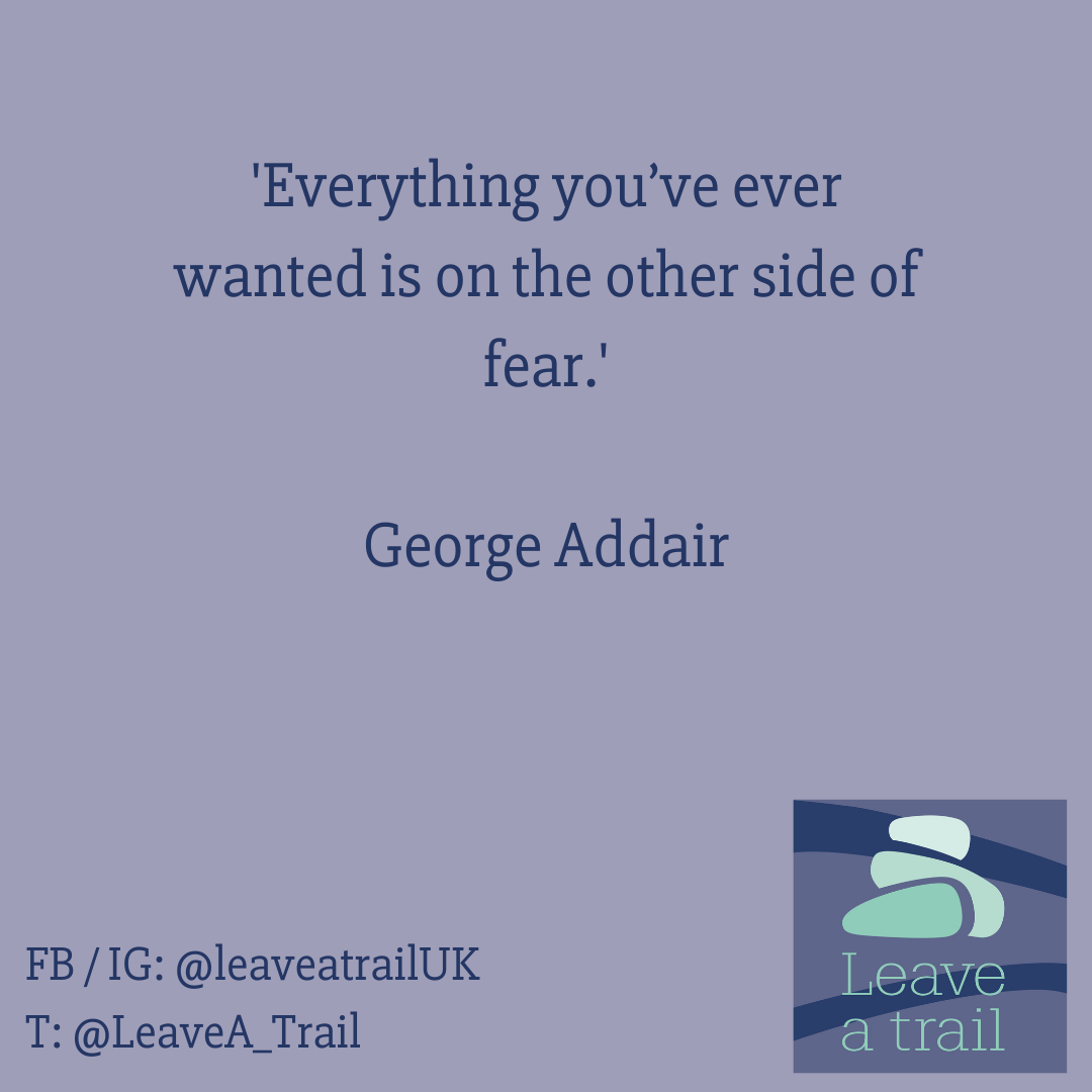 LeaveA_Trail's tweet photo. How many things has fear stopped you from doing? #buylocalnorfolk #coach #communicationcoach #lifecoach #mentoring #mindset #motivationalquote #positivity https://t.co/mzbEUp2Jzh