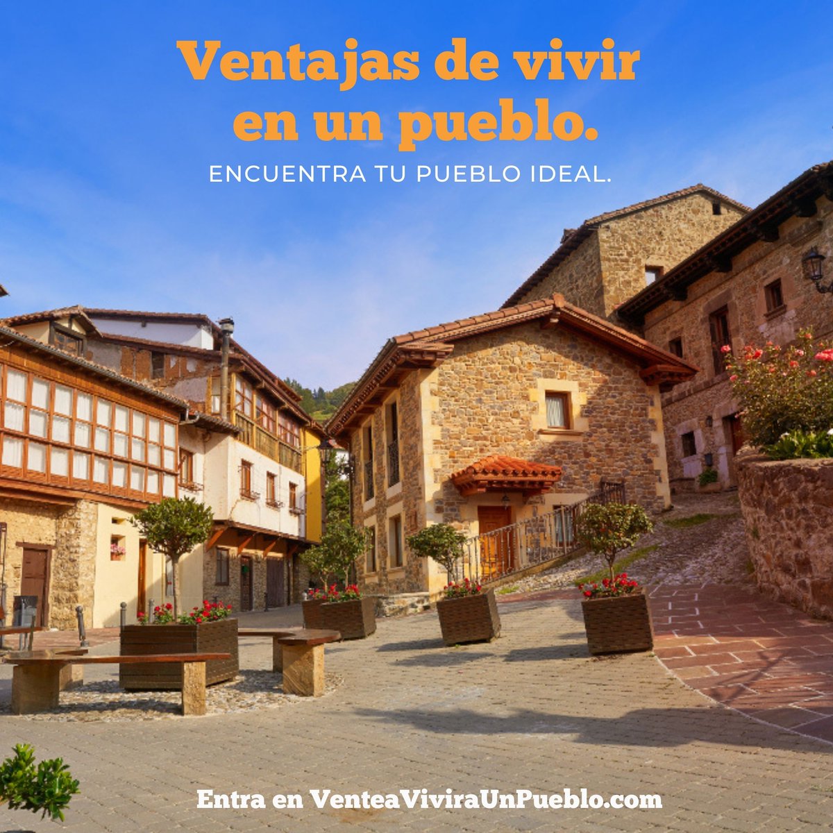 vente_un's tweet photo. Ya hemos superado el primer mes del nuevo año, y tal vez sigas dudando si la idea de #mudarte a un #pueblo que te ronda la cabeza es una buena idea.
- #calidaddevida.
- Contacto mayor con la #naturaleza
- #Vivienda más barata.
- #Coste de la vida más bajo.
¿Te animas? https://t.co/3LGaiarE3S