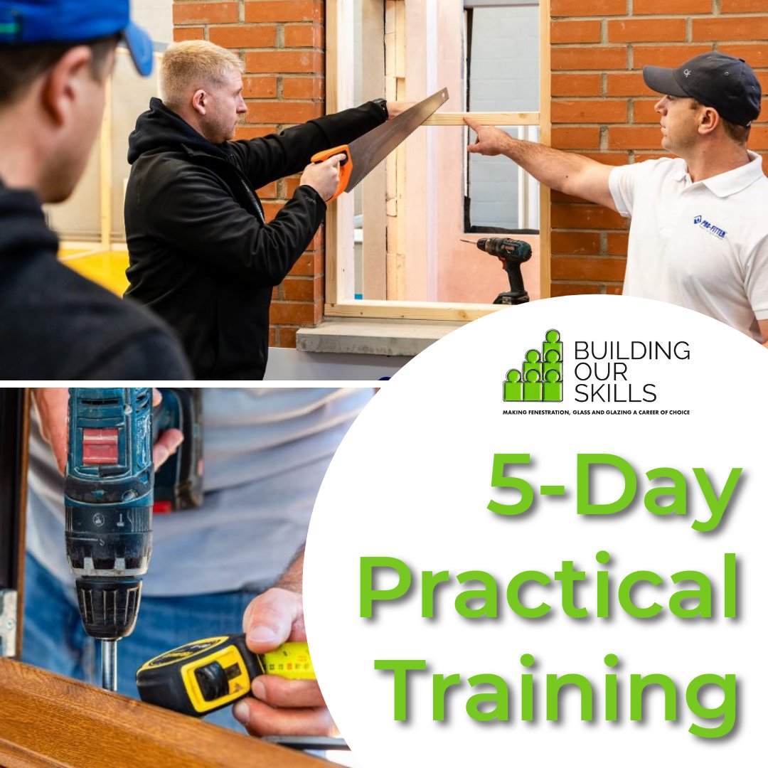 There are still a few spaces left on the @ProfitterUK 5-day #WindowAndDoor installation course. Starting W/C 14th February, you’ll learn everything you need to know for working in the #Glass, #Glazing & #Fenestration industries. 

💻 profitter.org.uk
☎️ 0800 002 9712