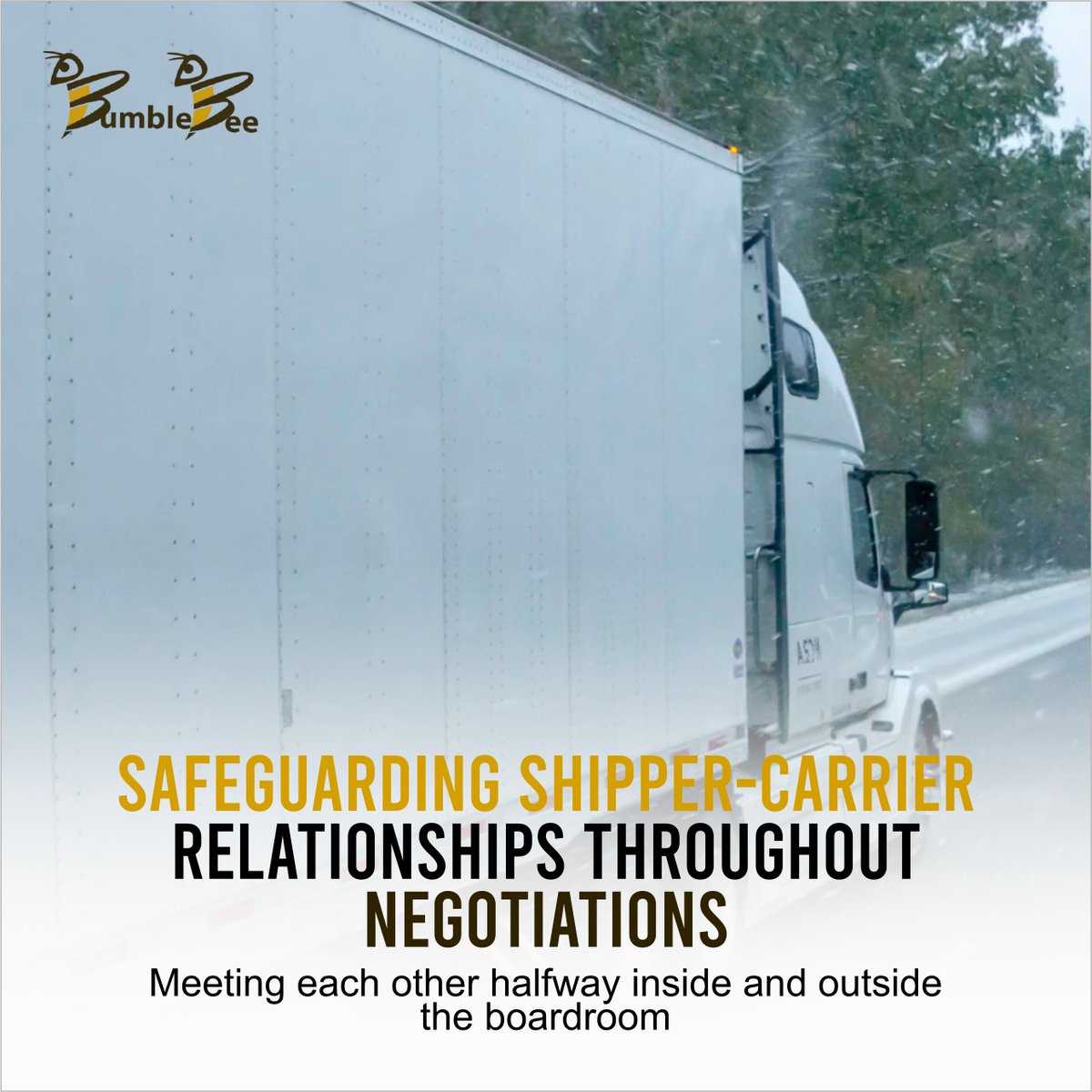 Rate negotiations can be tense, especially in an unpredictable market. 
---
Learn more: 👉 bit.ly/3L8jZZg
.
#onestopshop #bumblebee #logistics #transportation #transportationservices #academy #trainingacademy #freightagant #freightagenttraining #freightbrokerage