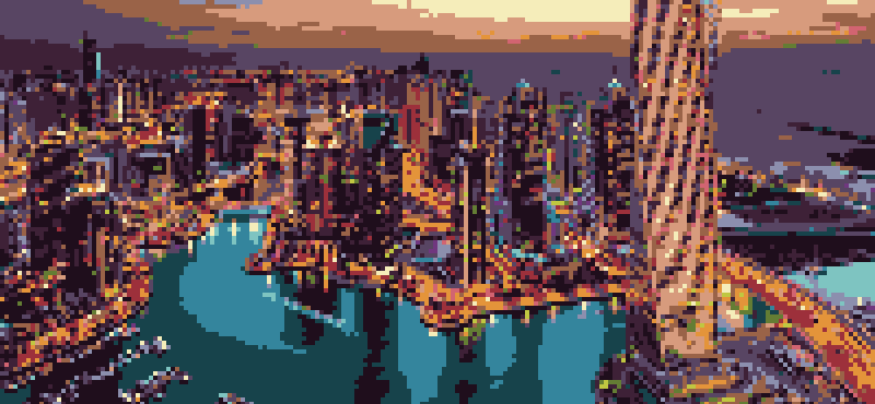 Bpxeler's tweet photo. @opensea #OpenSeaNFT #OpenSeaCommunity #raribleontezos #pixelart #pixelnft #Dubai #dubaipixel #nft 
First ever I made Dubai By Pixels &amp; it is now very very very rare token in Polygon blockchain. 1 lucky person feel proud to buy it. https://t.co/sjW55M2CjZ