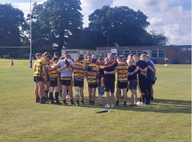 BSBeesRugby's tweet photo. Fancy giving #Rugby a go or returning to the game? Bees train at Portway every Thursday at 7:00pm, ex M&amp;Js especially welcome! Get in touch! #COYB #BeesFamily https://t.co/UdIxf3eGU0