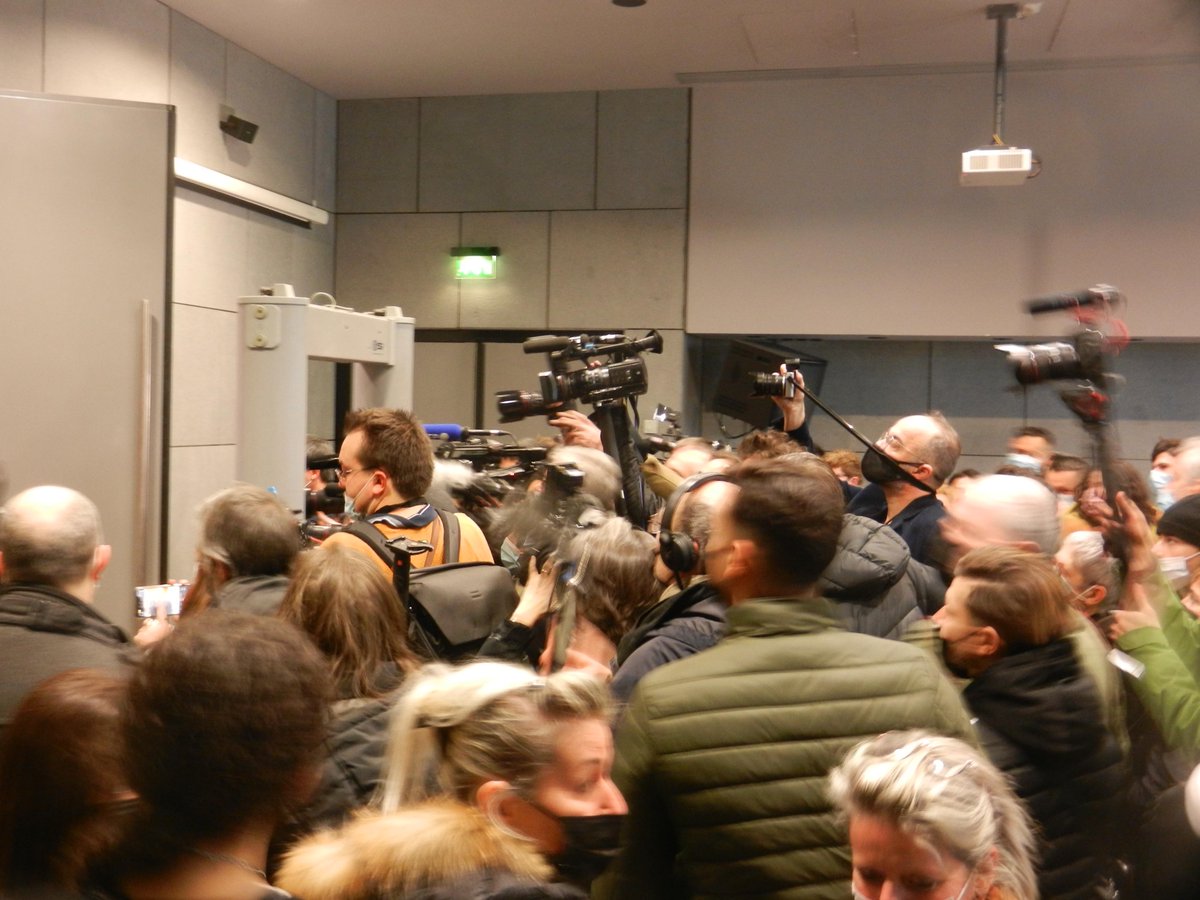 wostokpress's tweet photo. Le #procès de Nordahl #Lelandais pour le #meurtre de #Maëlys de #Araujo s'ouvre ce lundi 31 janvier au #Palais de #justice de #Grenoble dans l'#Isère. ©Romane Laguel/Wostok Press https://t.co/xMJaBMzfGg