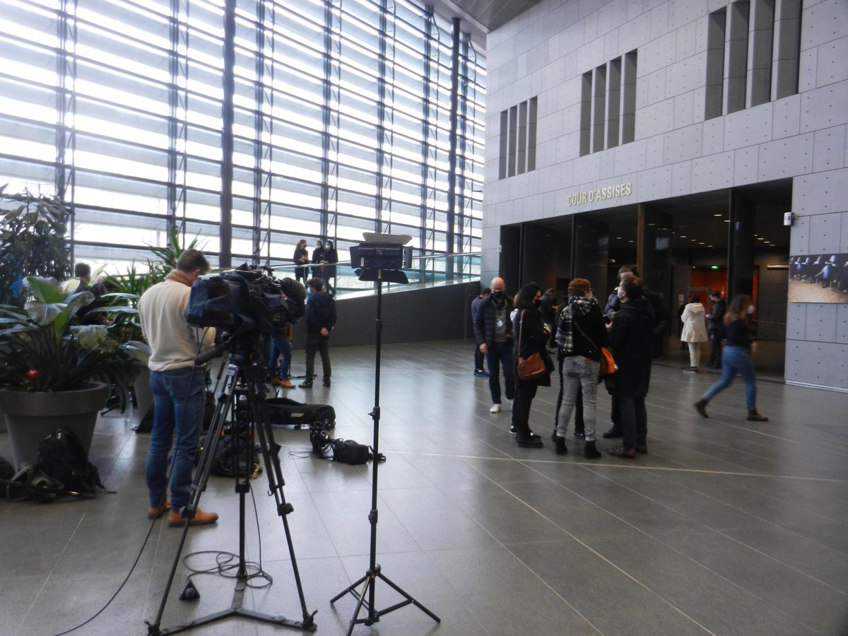 wostokpress's tweet photo. Le #procès de Nordahl #Lelandais pour le #meurtre de #Maëlys de #Araujo s'ouvre ce lundi 31 janvier au #Palais de #justice de #Grenoble dans l'#Isère. ©Romane Laguel/Wostok Press https://t.co/xMJaBMzfGg
