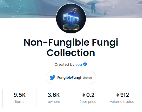 FungibleFungi's tweet photo. In less than 72 hours we've had close to 220 sales helping the Generative floor to push through the .2 barrier. This is a huge milestone for us as both a business and a community and we want to say thank you, thank you for believing in us and thanks for sticking by us! 🍄🤯 https://t.co/IayBRePVog