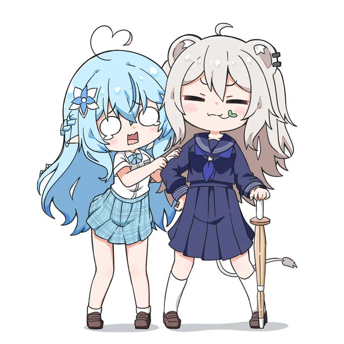#今月描いた絵を晒そう 
今月もいっぱいホロライブ描いた!!✨ 