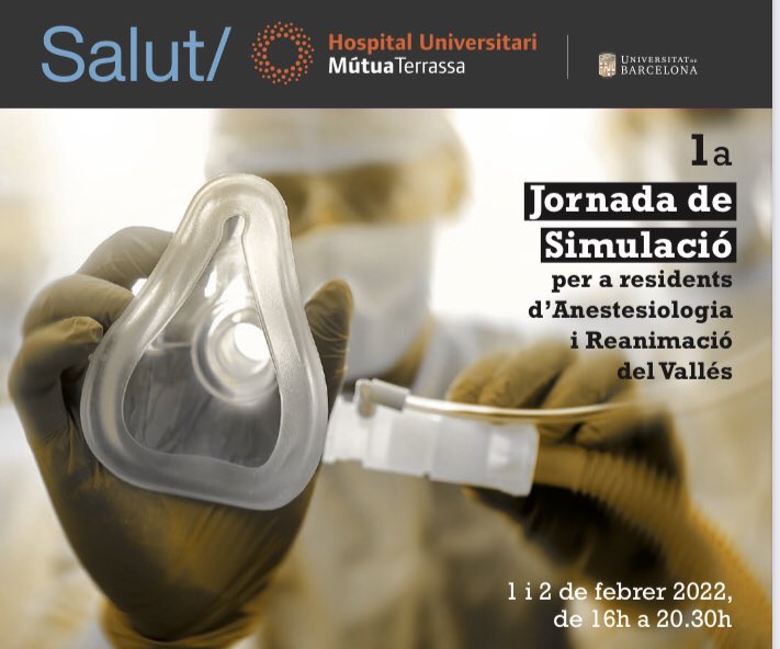 Molt orgullós de l’equip #Anestesiologia <a href="/Mutua_Terrassa/">MutuaTerrassa</a> Posem en marxa la 1a Jornada de Simulació per Residents del Vallès i que posa de manifest el gran potencial i competències del Servei. Enhorabona! Èxit assegurat <a href="/SCARTD_ACM/">SCARTD</a> <a href="/criticscartd/">CriticScartd</a>