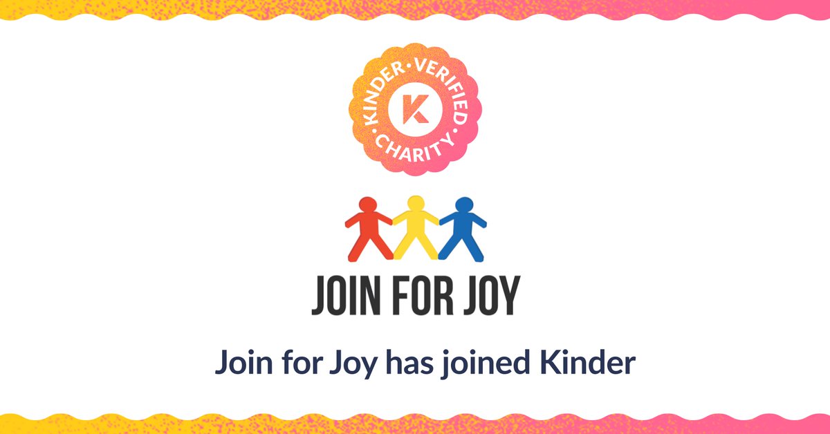We are thrilled to announce that <a href="/joinforjoy_/">Joinforjoy</a> has joined the Kinder Family!

Do you want to know how this resourceful organisation is empowering children to deal with daily challenges and grow up resilient? Check them out at ➡️ our.kinder.world/organisation/j…