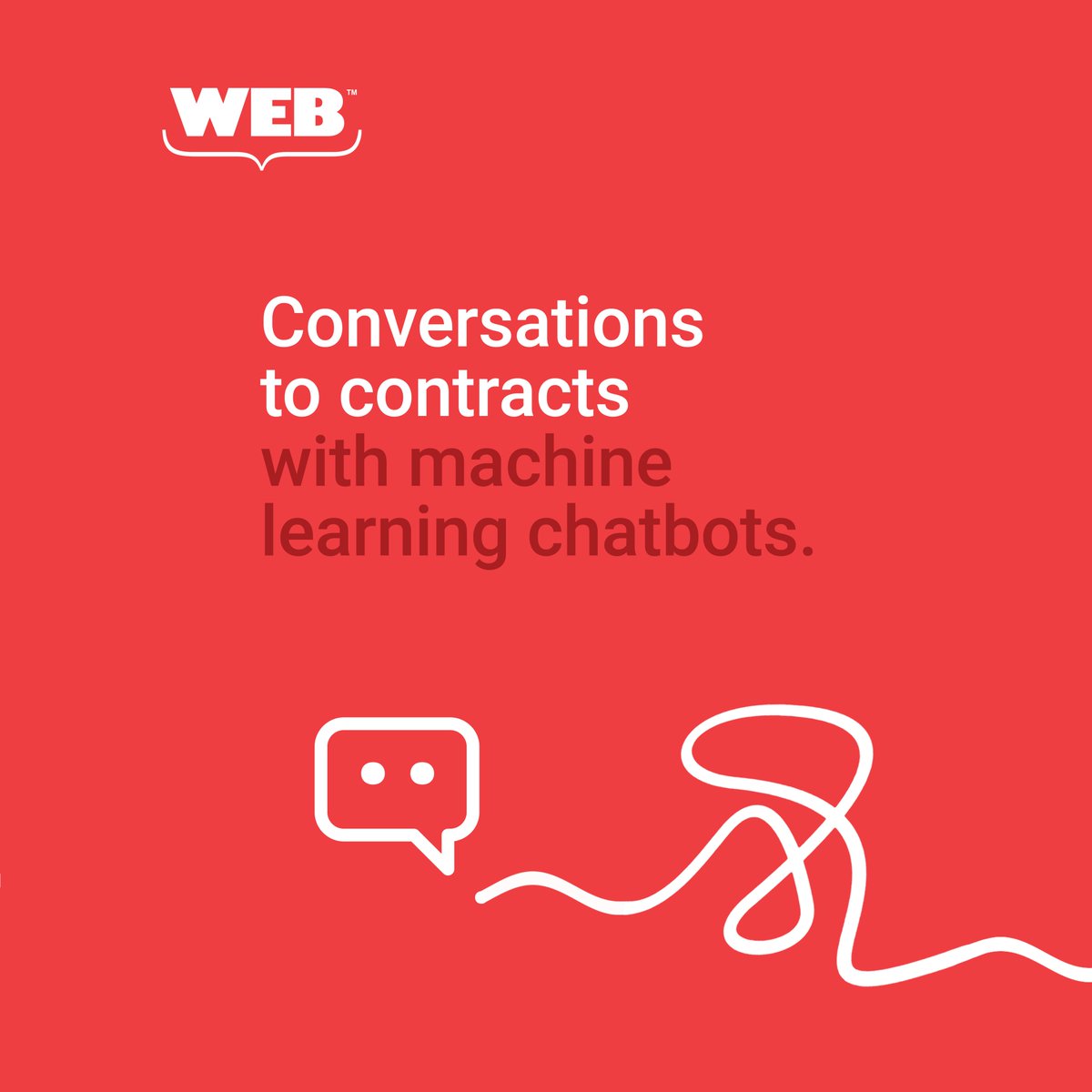 webarecool's tweet photo. Exciting news! We are pleased to tell you about a new machine learning chatbot that generates legal contracts online with no human intervention - sound interesting? Just message us. https://t.co/qja7bCiBnK