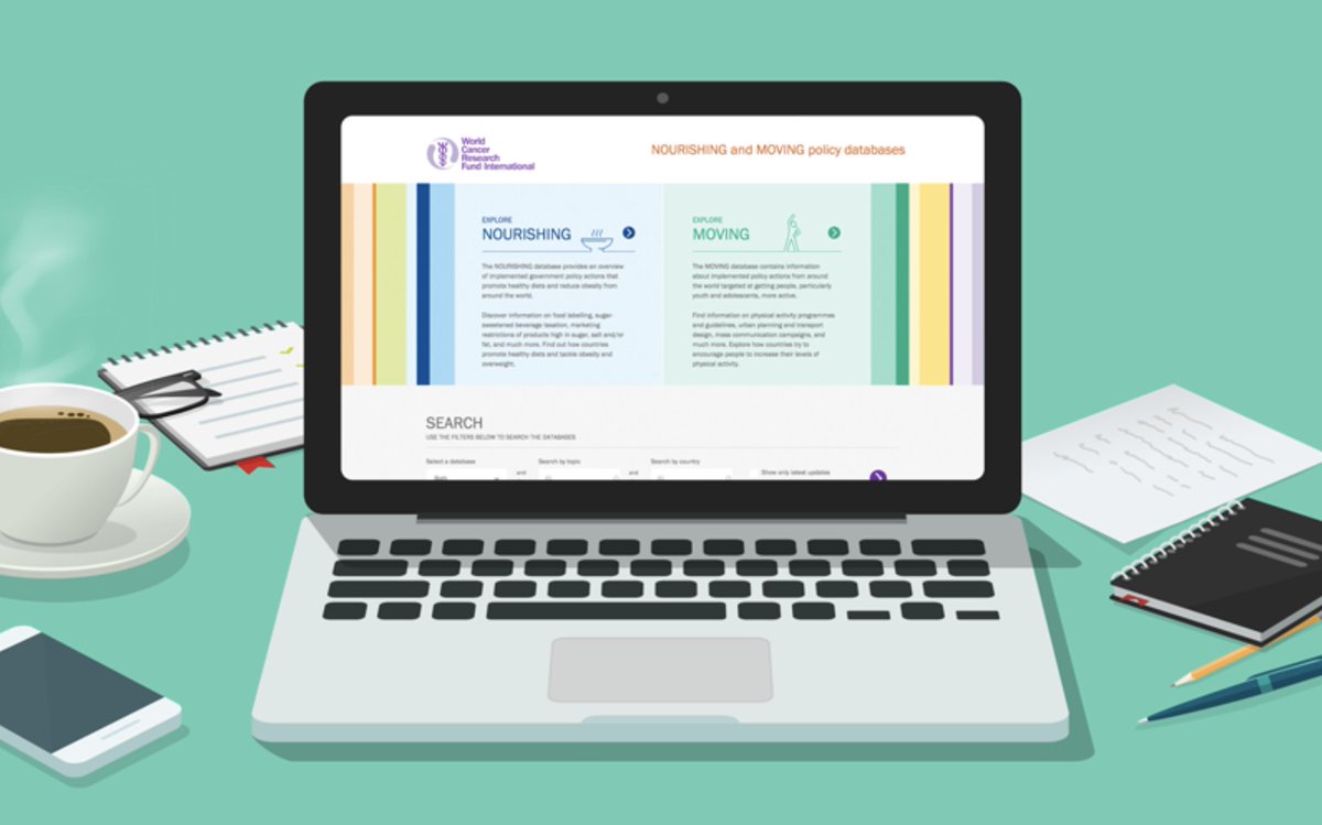wcrfint's tweet photo. A few ways policymakers can use our NOURISHING &amp; MOVING databases: @EU_COCREATE
- Identify where action is needed to promote healthy diets &amp; 📈 PA
- Select &amp; tailor options suitable for specific populations 
- See what other countries are doing. 
https://t.co/dpXFNK9DTn https://t.co/5mBbvnvb1N