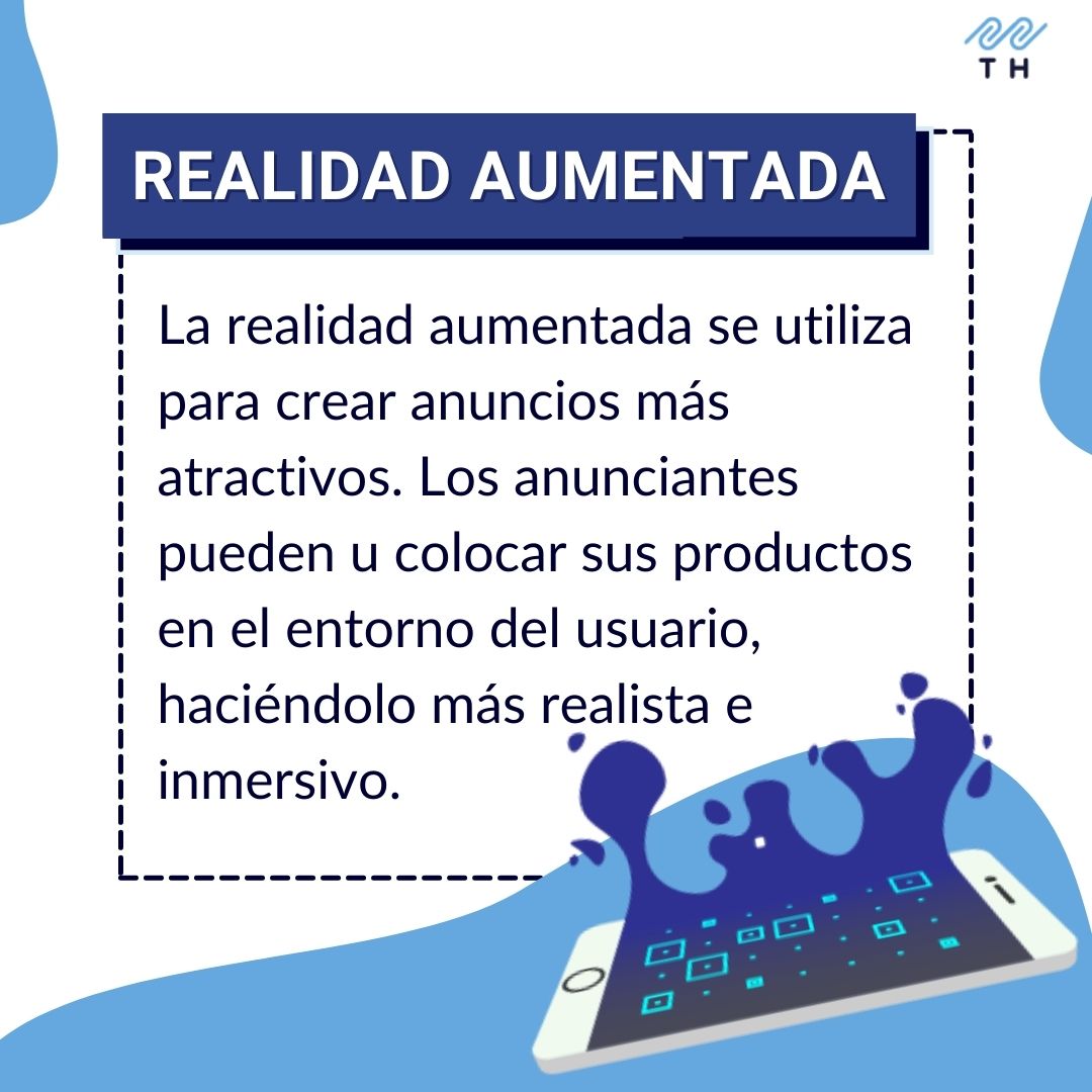 TheHook_es's tweet photo. 📱🌀 La realidad aumentada para el marketing mobile se utiliza para crear anuncios más atractivos.

La llegada del 5G permitirá darle mayor cabida a formatos que incluyan realidad aumentada

Contacta con nosotros y explora nuevos formatos de #mobileads para tu estrategia🔝 https://t.co/ghMoQ5dN15