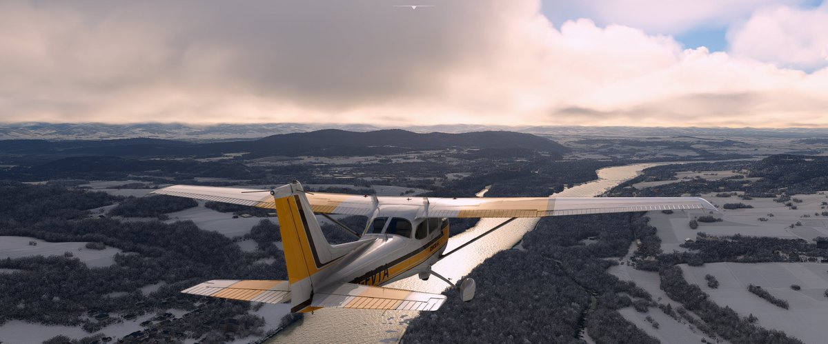 DerVirtus's tweet image. #msfsofficial @MSFSofficial #msfs #msfs2020 #flightsimulator 

Part 1: The Microsoft Flight Simulator can look so beautiful