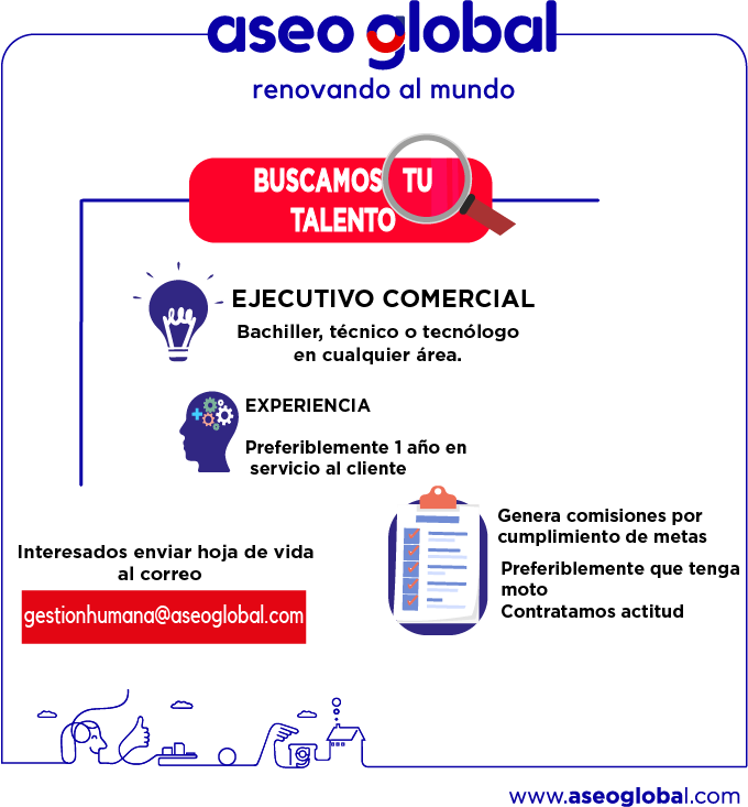 aseo_global's tweet photo. IMPORTANTE 🕵️‍♀️🕵️‍♀️🕵️‍♀️
La recepción de las hojas de vida solo se harán por medio del correo electrónico gestionhumana@aseoglobal.com. 
Comparte esta información con esa persona que necesita una oportunidad laboral
#aseoglobal #renovandoelmundo #orienteantioqueño #vacantes #comerciales https://t.co/0FB4JZiFnB