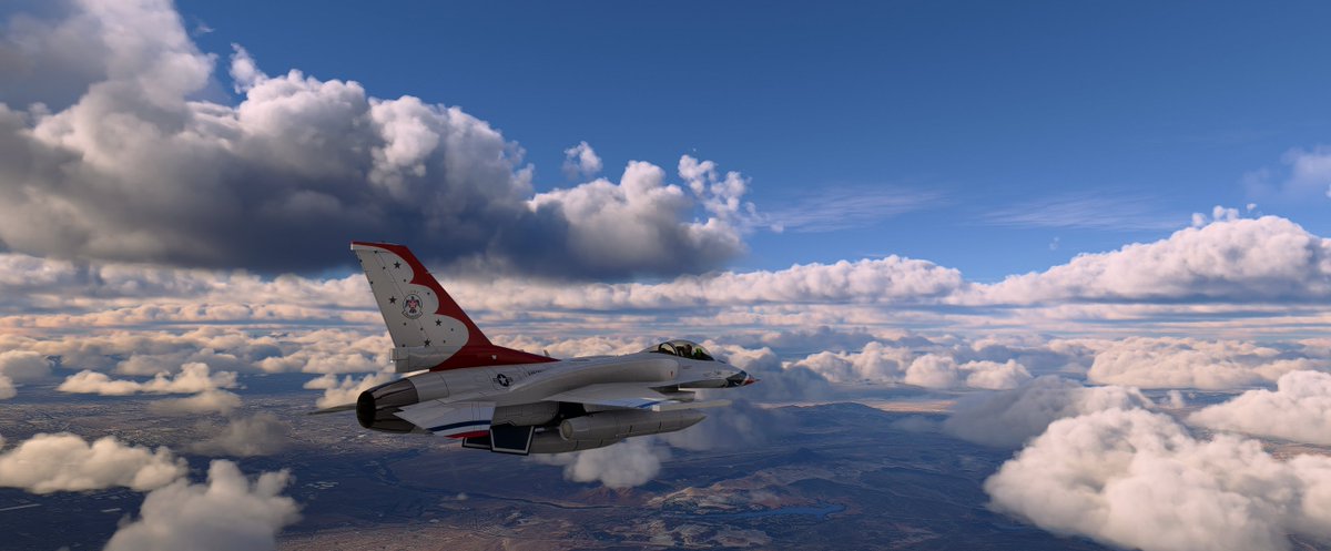 DerVirtus's tweet image. #msfsofficial @MSFSofficial #msfs #msfs2020 #flightsimulator #f16

Part 2: The Microsoft Flight Simulator can look so beautiful