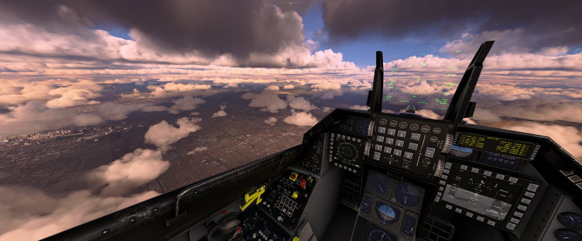 DerVirtus's tweet image. #msfsofficial @MSFSofficial #msfs #msfs2020 #flightsimulator #f16

Part 2: The Microsoft Flight Simulator can look so beautiful