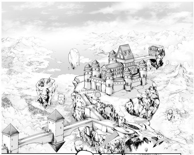 城と言えば、前に描いたコレいまでも結構気に入ってる 