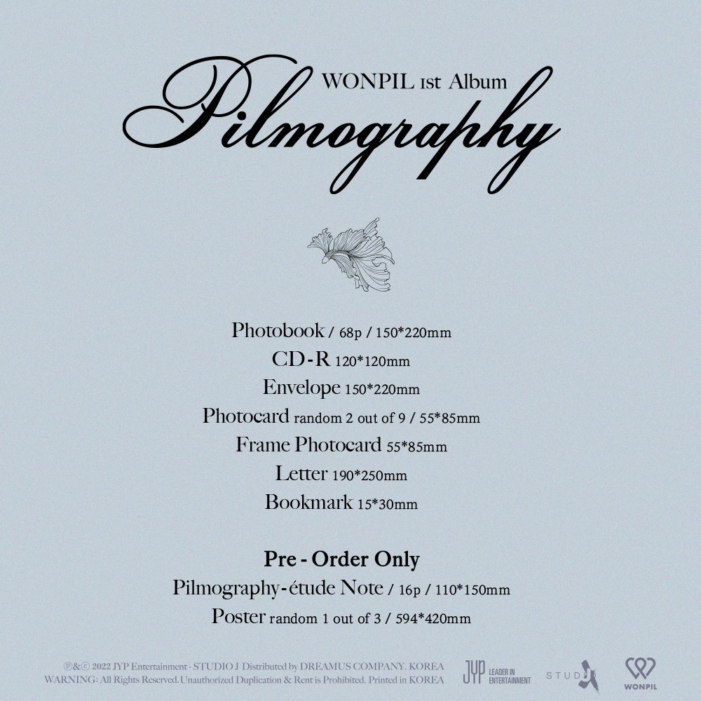 AusMyday's tweet photo. 🇦🇺WONPIL 1ST ALBUM PILMOGRAPHY G.O
🍋DUE: 6TH OF FEB 9PM AEST
🍋COST: $31.50 AUD / $21 USD
🍋MEET UPS (dependant on state regulations): MELB, ADL &amp; DOMESTIC POSTAGE AVAILABLE
Form:
https://t.co/IwY3qA7TDU

#Pilmography
#DAY6 #MYDAY
#DAY6AusGOs https://t.co/LAZ2Qb1NMW