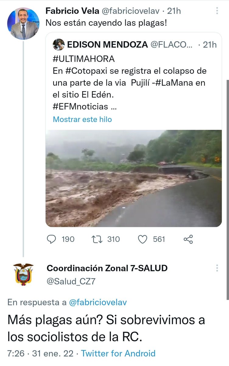 fabriciovelav's tweet photo. ¿Desde cuentas institucionales tiene sentido este tipo de respuestas?
Cc @XimenaGarzon11 @Salud_Ec @IsabelCuevaOrt1 https://t.co/diodHnzmel