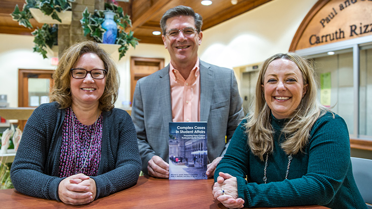 SAHESRU's tweet photo. The SAHE Faculty @MollyMistretta #TwitterlessMichael @stacyajacob are always here to support you. Remember to utilize their office hours this semester! https://t.co/HgsFkwMrct