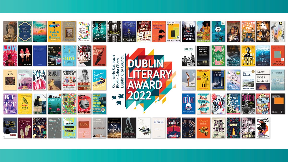 Delighted to announce the 2022 DUBLIN Literary Award Longlist of Library Nominations!

79 novels, nominated by 91 libraries from 40 countries, with 30 novels in translation 🌍

Shortlist | 22 March

Proudly sponsored by <a href="/DubCityCouncil/">Dublin City Council</a> 

Explore more ➡️ dublinliteraryaward.ie