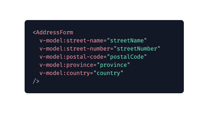 MichaelThiessen's tweet image. In @vuejs 3 we&apos;re not limited to a single `v-model`: