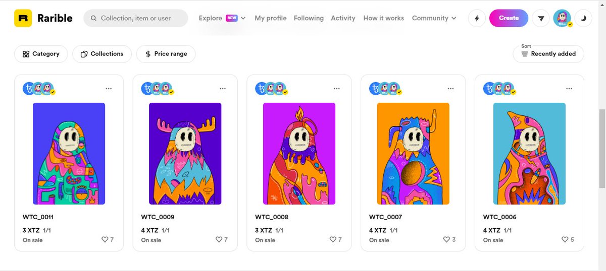 wethecreatures's tweet photo. 5 creatures waiting to be caught! so catch yours!
#NFT #NFTs #nftcollector #NFTCommunity #NFTcollectibles #tezos #CleanNFT #rarible #wethecreatures https://t.co/jXJgfejCaS