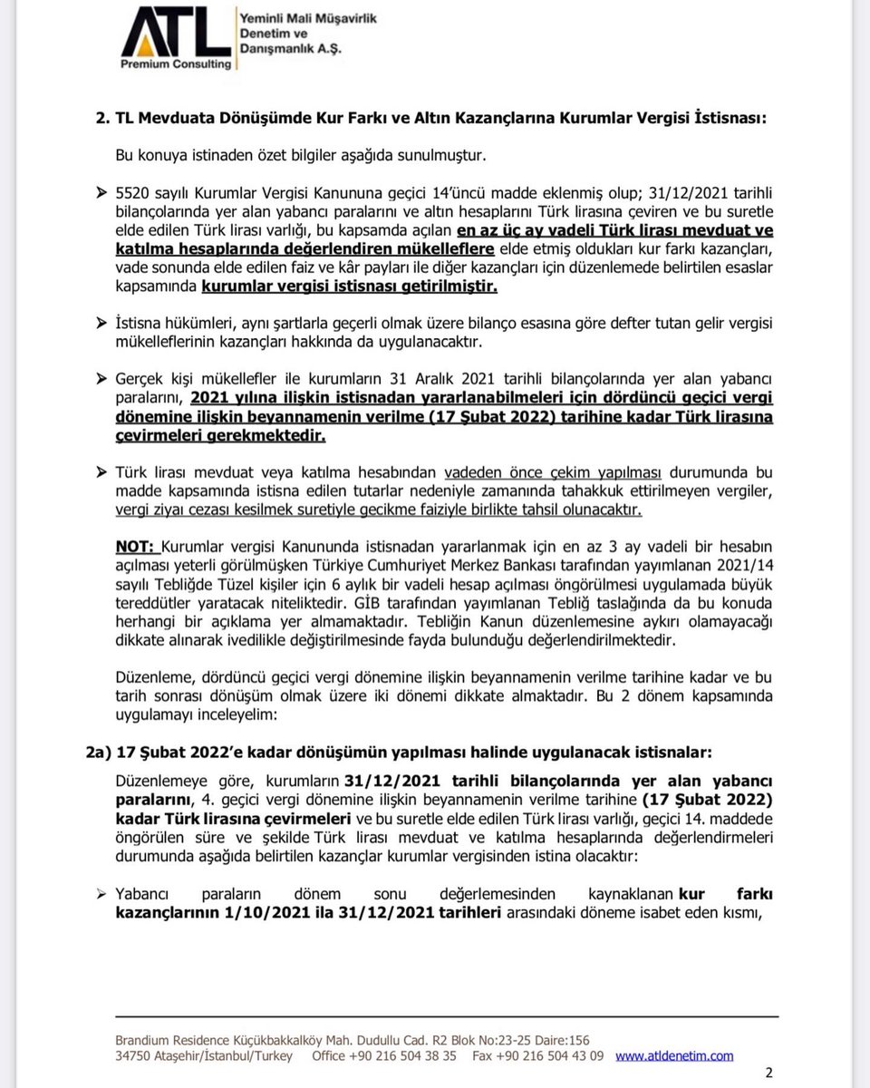 AtlYMM's tweet photo. 7352 Sayılı Kanun İle Yapılan Vergisel Düzenlemeler Hk’da sirkülerimiz web sitemizde yayımlanmıştır. 

https://t.co/ilzs8jtMwz

#enflasyon #döviz #dolar #euro #sterlin #kur #koruma #ekonomi #kurumlarvergisi #muhasebe #denetim #danışmanlık #smmm #ymm

ATL: #Audit #Tax #Legal https://t.co/fYplKOtHs3