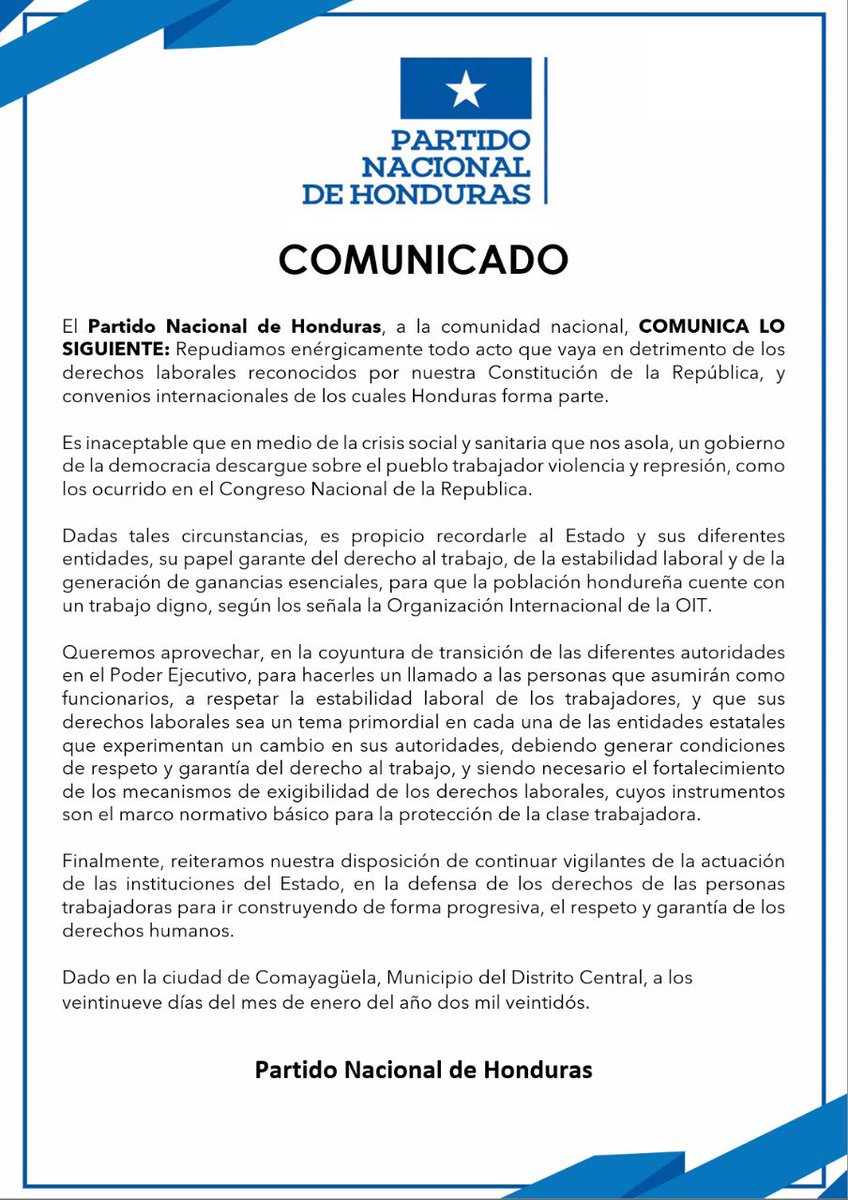 PNH_oficial's tweet photo. El #PNH COMUNICA: https://t.co/7Bd0vb8lGa