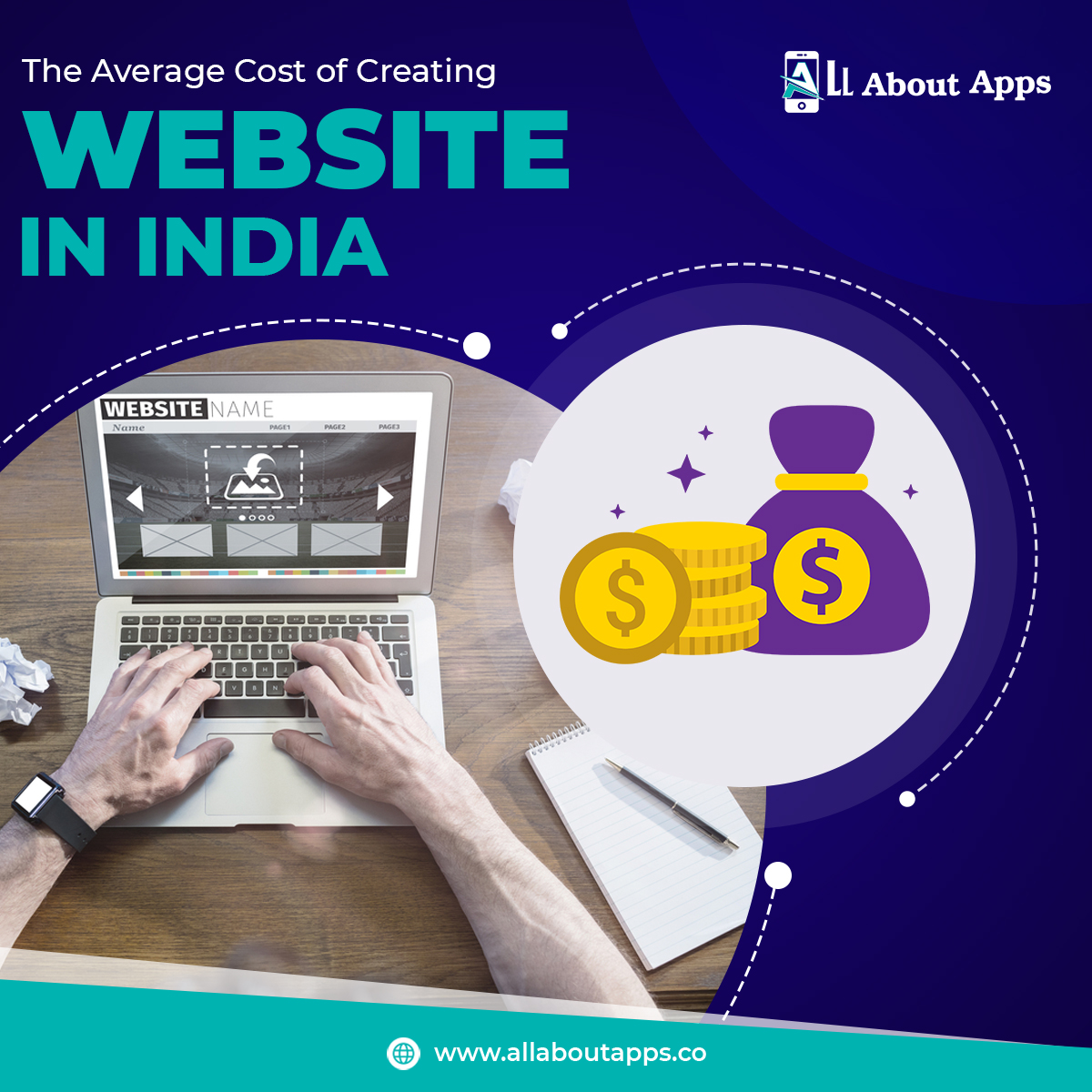 Have you been saving up for owning a website for your business but are unsure about the average cost of creating a website in India? If so, then here you have it. Check out our latest blog to know more about the average cost of creating a website!!
allaboutapps.co/blog/cost-of-c…