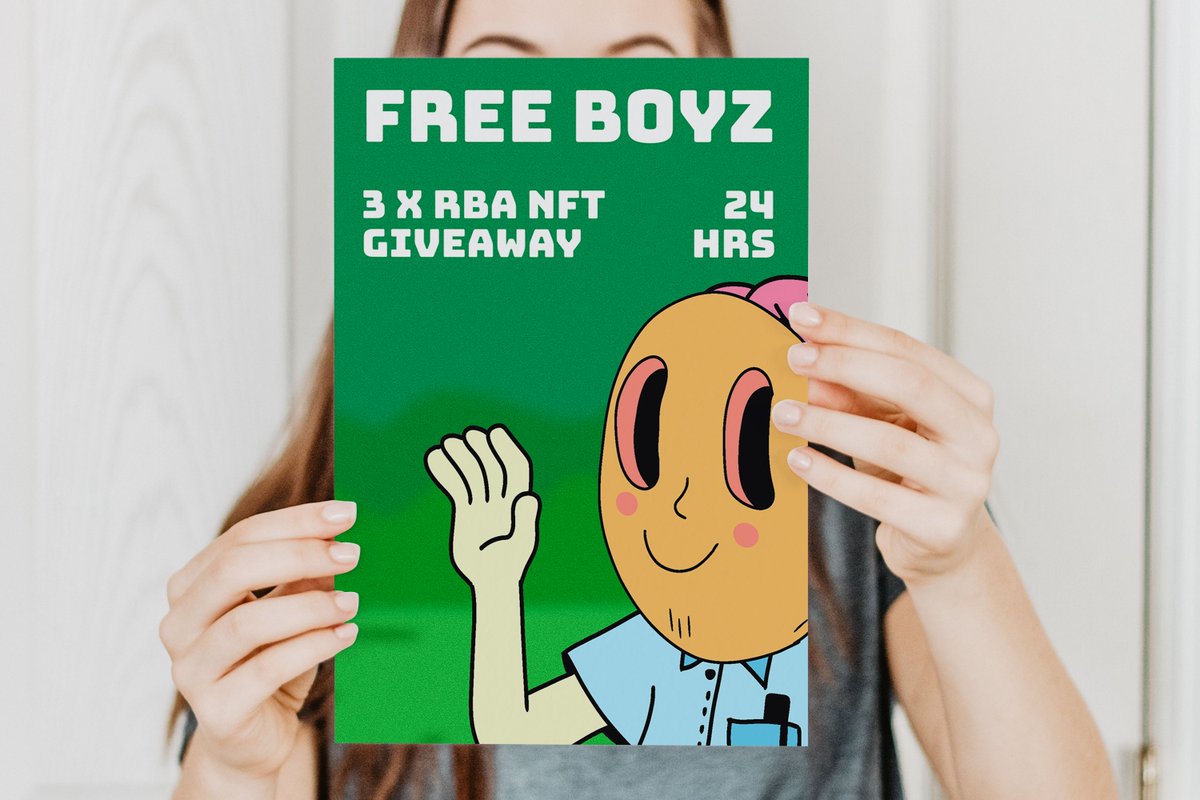 FunLabsNFT's tweet photo. 🔥 Free Boyz! 🔥

🤟 3 x Retro Boyz Association NFT giveaway, 24 hours

— Like, RT, follow
— Comment why you love RBA in one word and tag 3 NFT frens

🙀 LFG 🙀

#retroboyz #bullish #bsc #binancesmartchain #bscgem #bnb #nft #nftgiveaway #nftcommunity #nftcollection https://t.co/61aqieJN9x