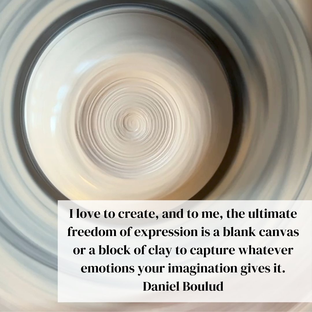 MudClayStudio's tweet photo. Art contemplation for the day! Enjoy and share!

#pottery #clay #ceramics #clayaddict #artquotes #mudclaystudio  #montclairnj #potterywheel #newjersey  #mudquotes  #art #creativityquotes #artinsights #creativity https://t.co/8fJe96EEod