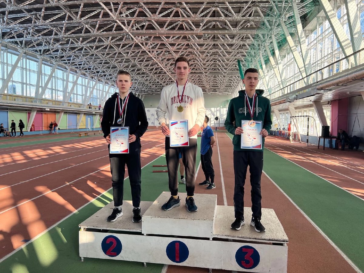 Родионов Никита стал победителем на дистанции 1500 метров и бронзовым призером на 800 м., тем самым выполнив 2 взрослый разряд.
Коновалов Слава финишировал третьим в беге на 3 км.
Кузьмина Яна заняла 2 место в беге на 60 метров с барьерами.