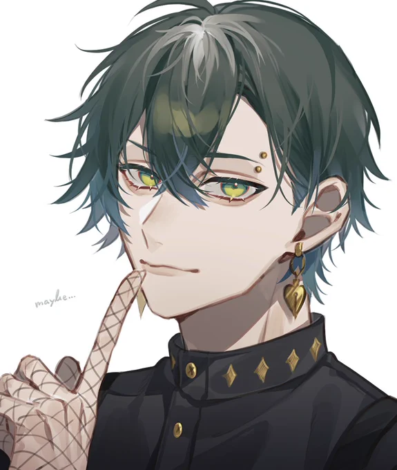 髪色難しい。 