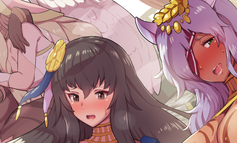 #今月描いた絵を晒そう 渋、ニジエではFEH×3種、ポ○モンレジェンズで2種描きました。 