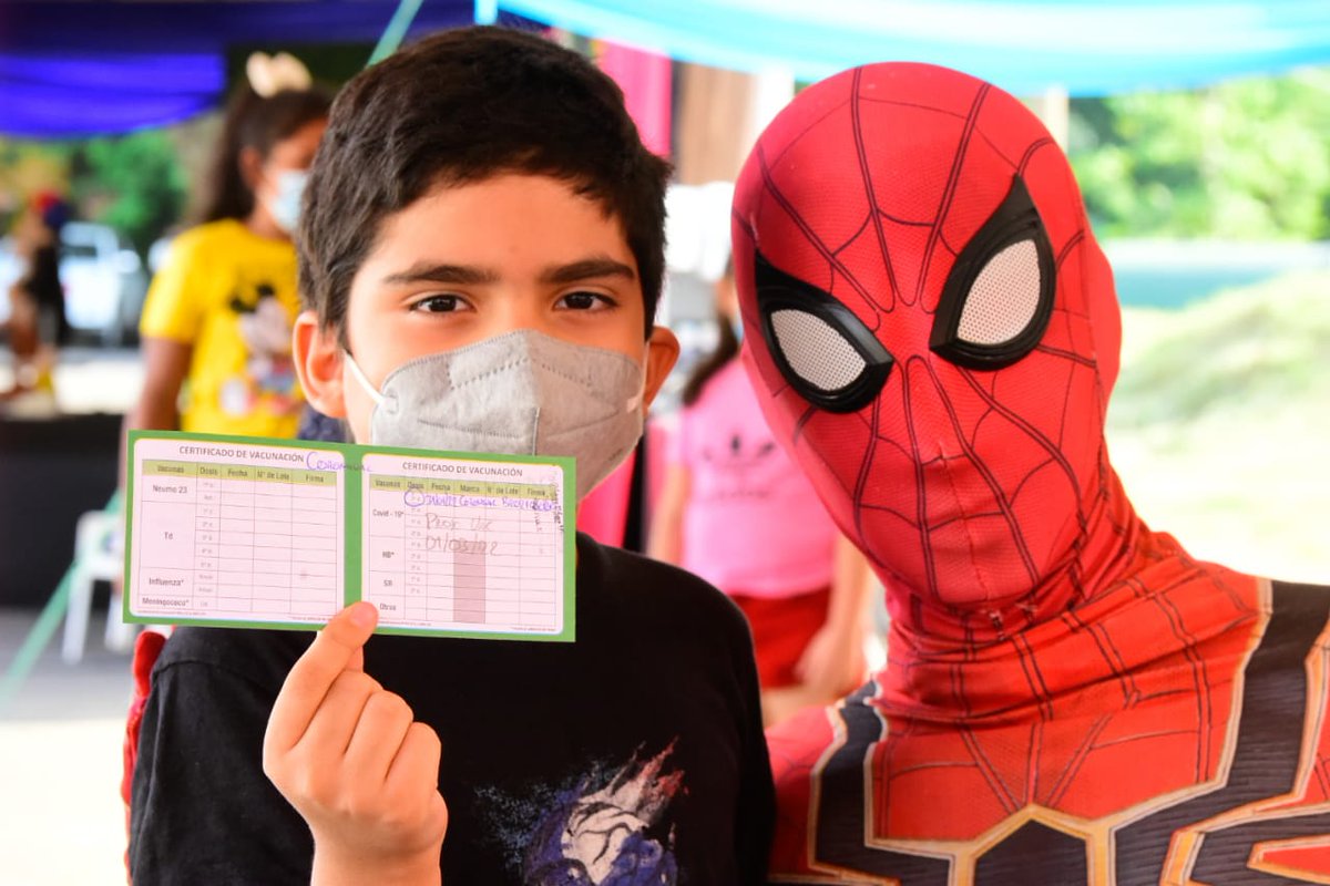 #vacunatepy infovacunatepy: RT <a href="/msaludpy/">Ministerio de Salud</a>: “El momento es ahora” | Niños y niñas reciben dosis anticovid

A partir de hoy, hasta el miércoles 02 de febrero, vacunación exclusiva a franja etaria de 5 a 11 años.

Desde el 3 de febrero, se suma la vacunación…