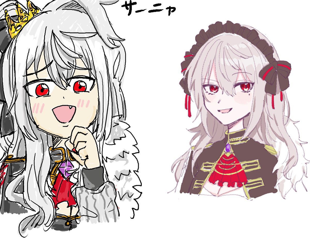 絵チャ配信ありがとうございました～!!本当に楽しかった!!左ものさん、右もこでイラリク描いてました🥰
https://t.co/NOCs4dIztA 