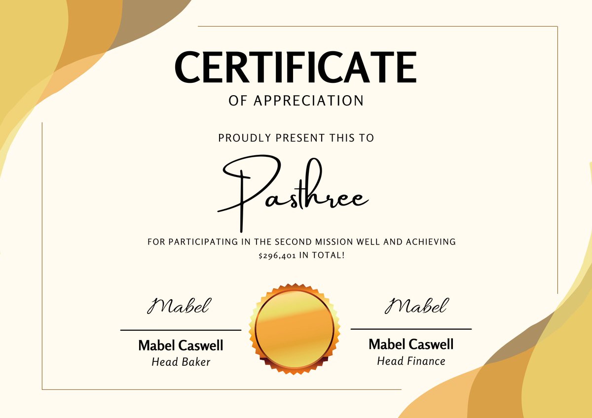 MabelAssortment's tweet photo. In 3rd place, we have... Pasthree with a total profit of $296,401! Congratulations @DEARZlA @BAEJAICOB @Jaeyively @tinyicypie @JULlATH https://t.co/QibbTplpQq