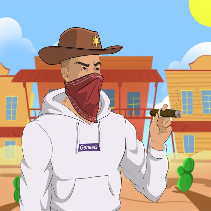 Genesis Cowboyz has been added to cnftradar.com
- <a href="/GenesisCowboyz/">A</a>

Who's the quickest draw on Cardano?
 
#CNFT #CNFTCommunity #cnftproject #cardano