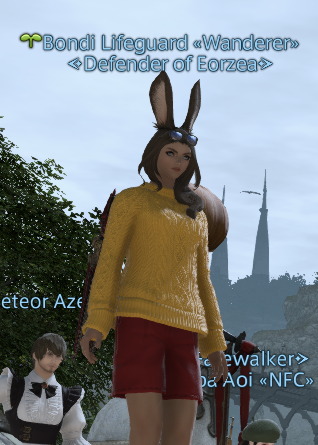 peopleofmateria's tweet image. Spotted in Limsa, Sophia: Bondi Lifeguard
I can hear the theme to Bondi Rescue playing in the background
#FFXIV #PeopleOfMateria