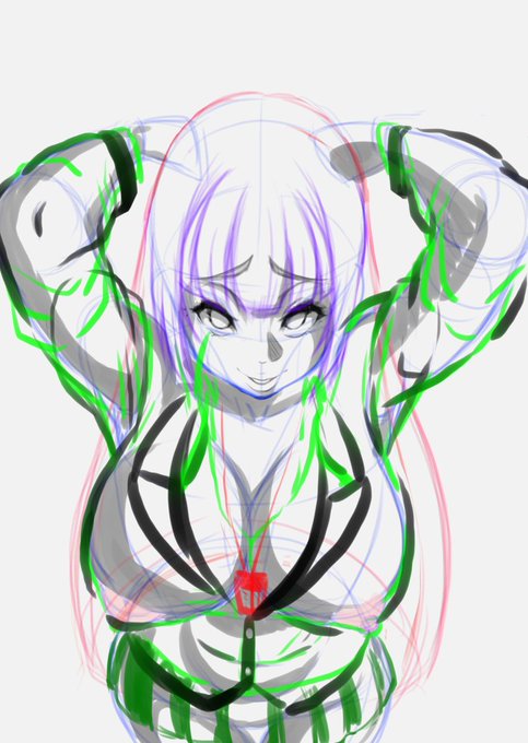 wip_途中経過
エロじゃなくて怖いな 