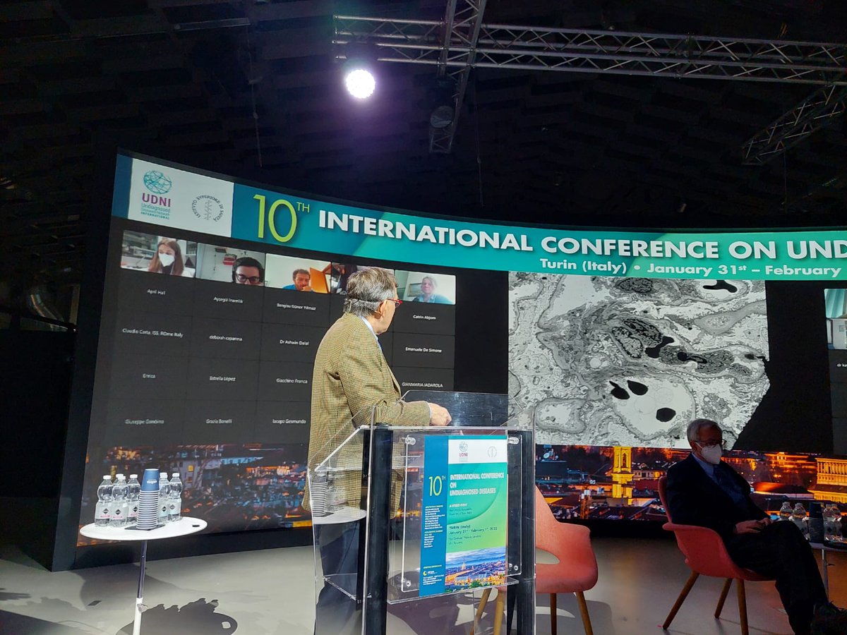 simonebaldovino's tweet photo. Dr. Fernando Fervenza from Mayo Clinic: immunogenetics of the microcosm of the glomerular diseases at the 10th Conference on Undiagnosed Diseases @UDNIss @DTaruscio @SavinoSciascia @EuRefNetwork @unito https://t.co/In5sicgJav